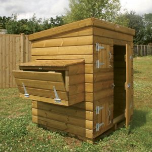 wooden chicken house