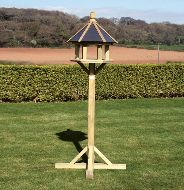 Wooden Windsor bird table