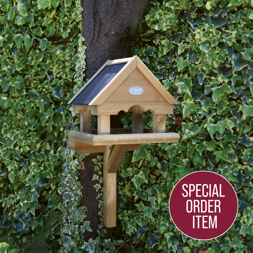 Richmond Wall Mounted Bird Table Severn Valley Woodworks