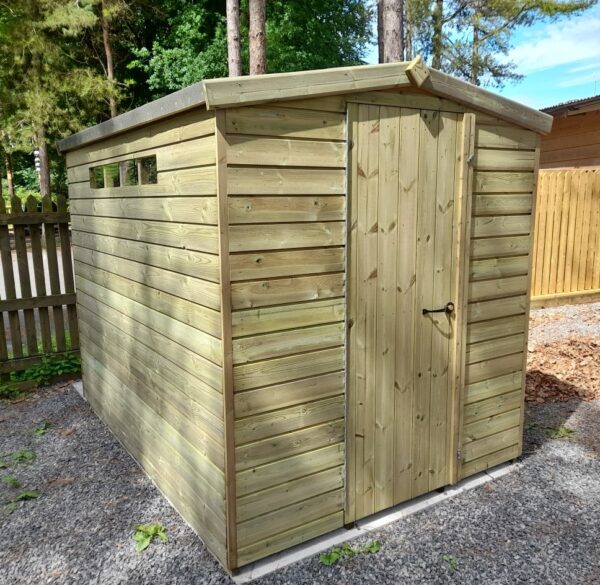 Security Apex Shed